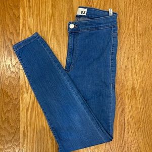 High Waisted Jegging Jeans